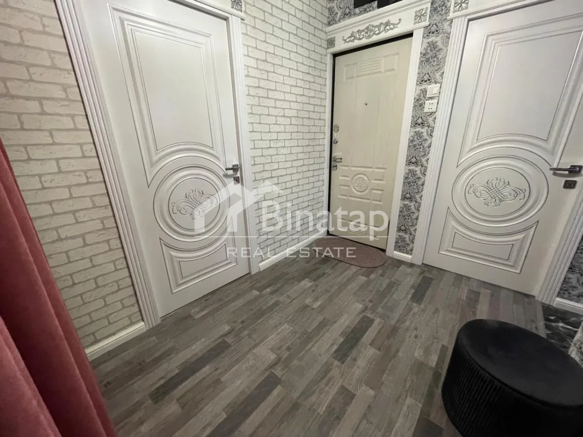 Satılır 2 otaqlı köhnə tikili 55.3 m², İnşaatçılar m. — şəkil 10