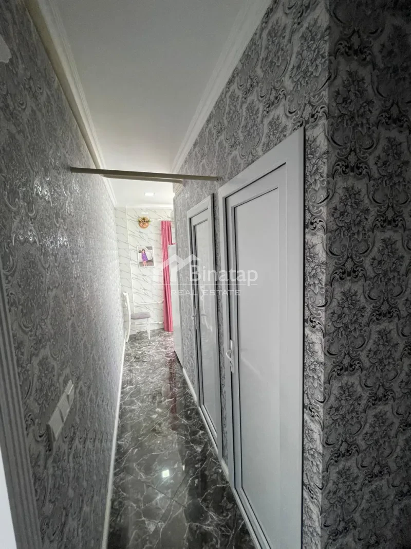 Satılır 2 otaqlı köhnə tikili 55.3 m², İnşaatçılar m. — şəkil 15