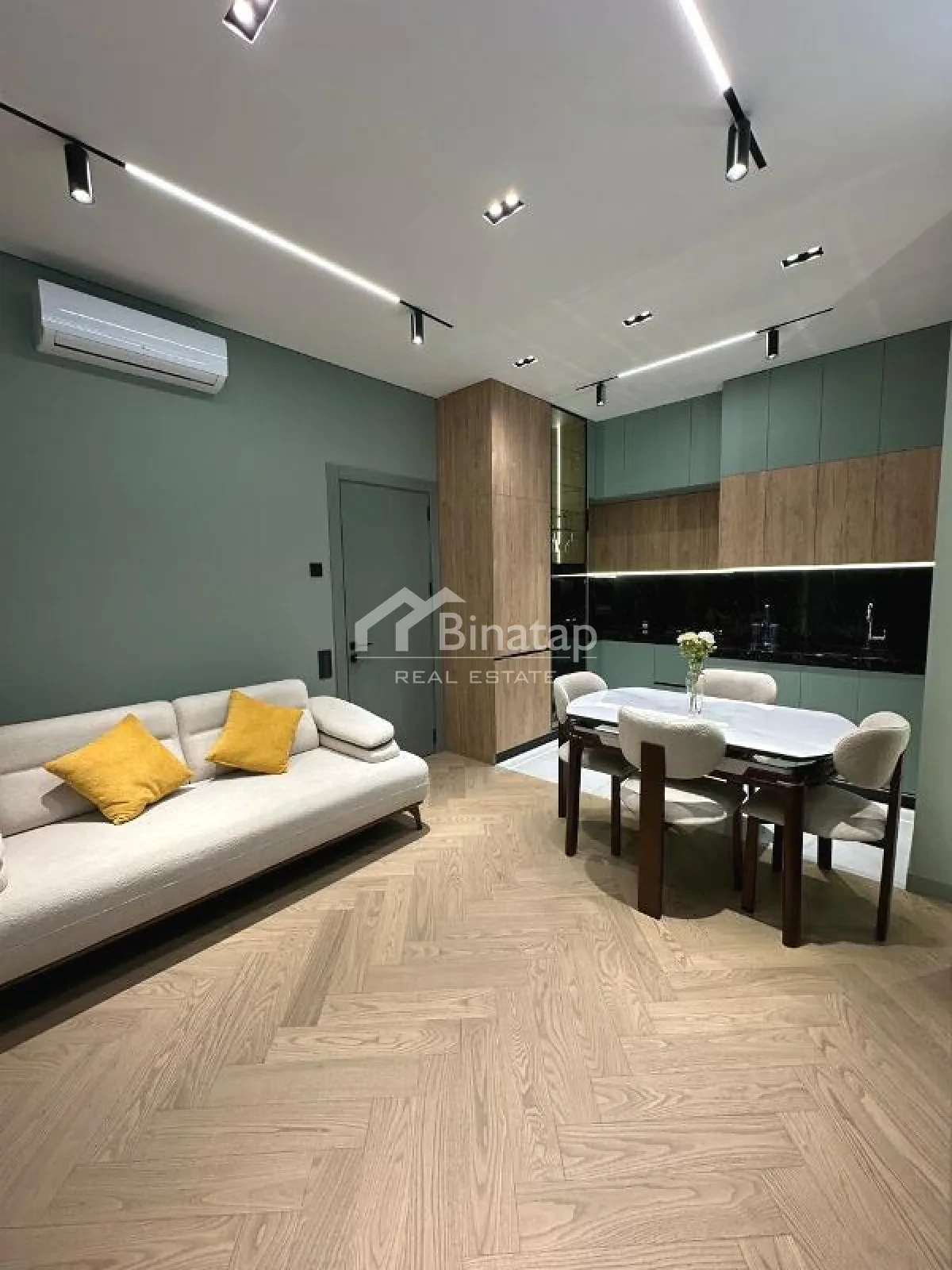 Satılır 2 otaqlı yeni tikili 54 m², Elmlər Akademiyası m. — şəkil 3