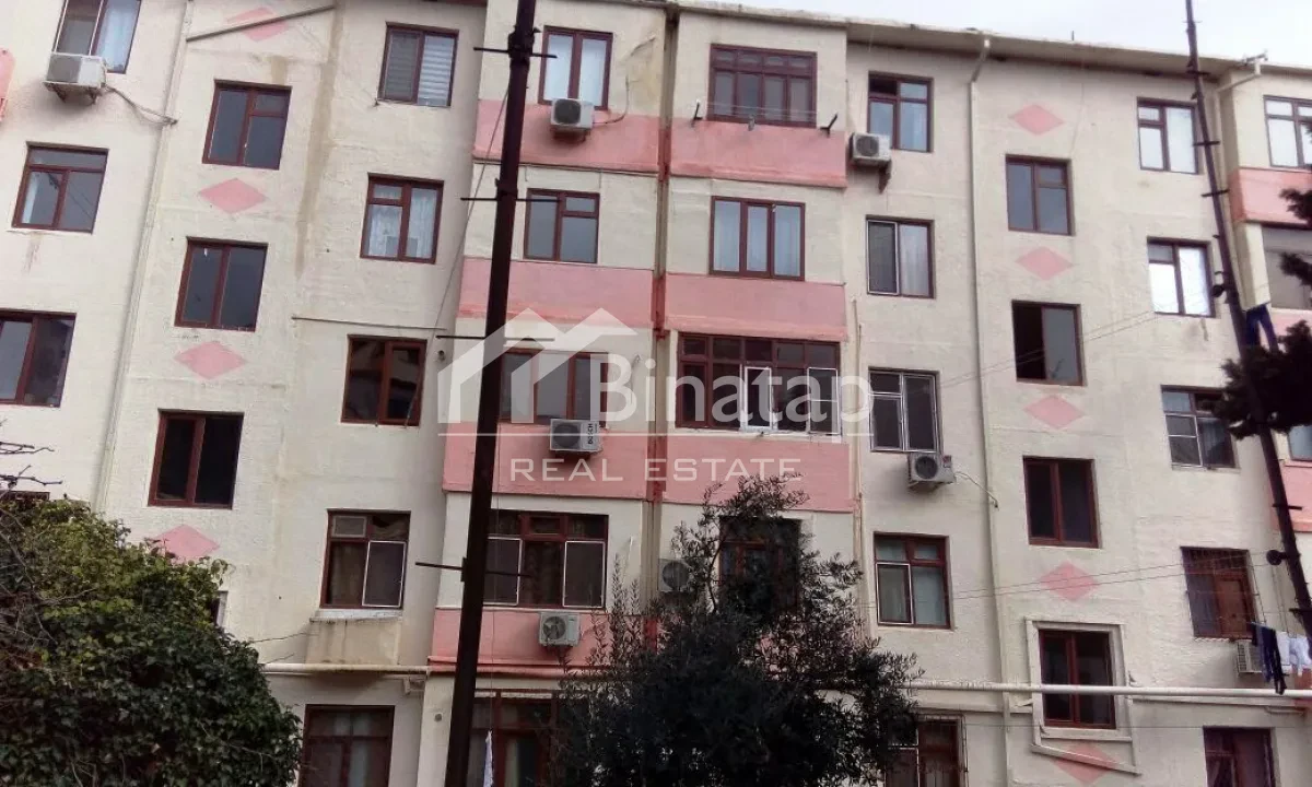 Satılır 2 otaqlı köhnə tikili 35 m², Nəsimi m. — şəkil 1