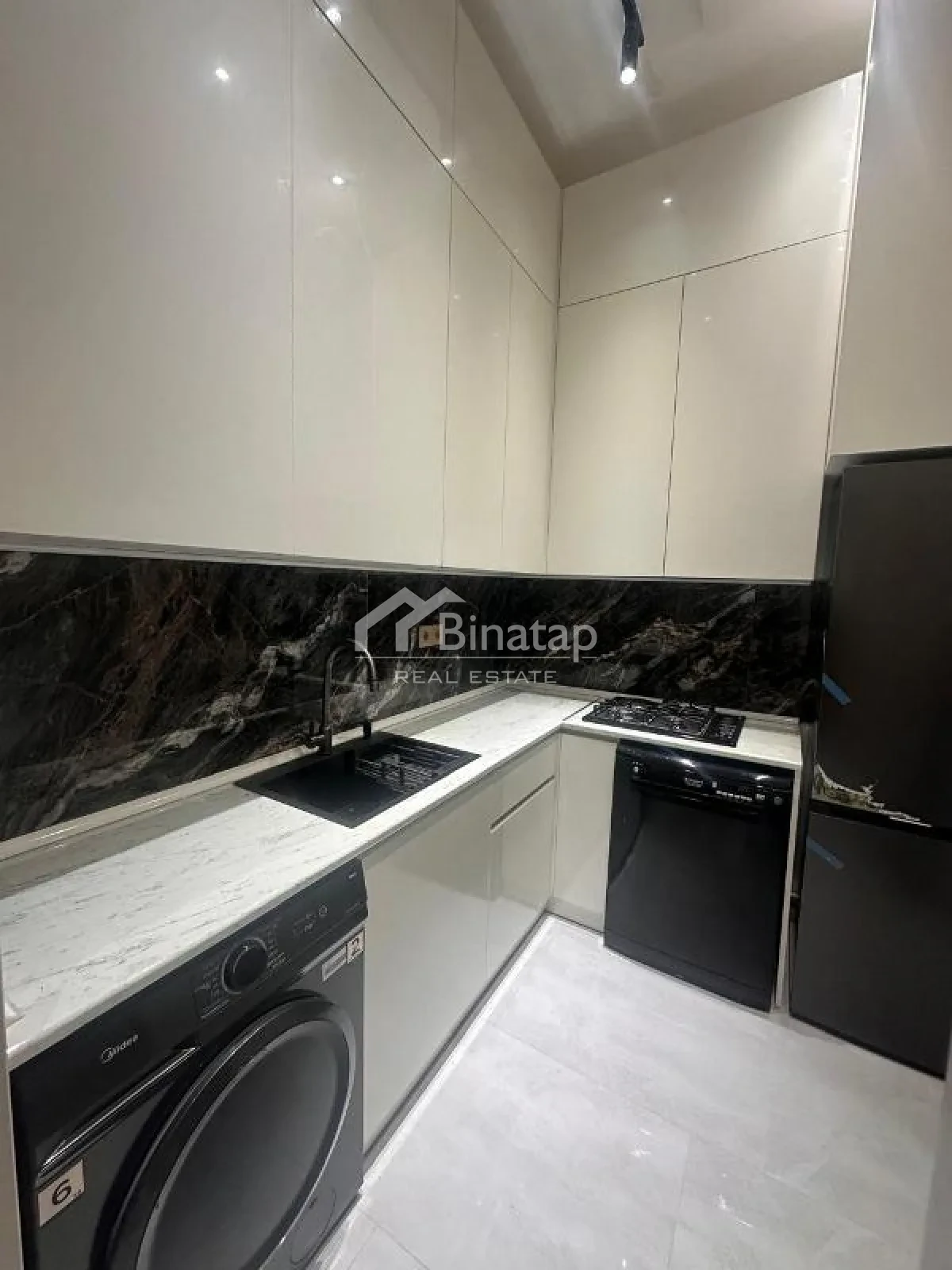 Satılır 2 otaqlı yeni tikili 80 m², Gənclik m. — şəkil 11