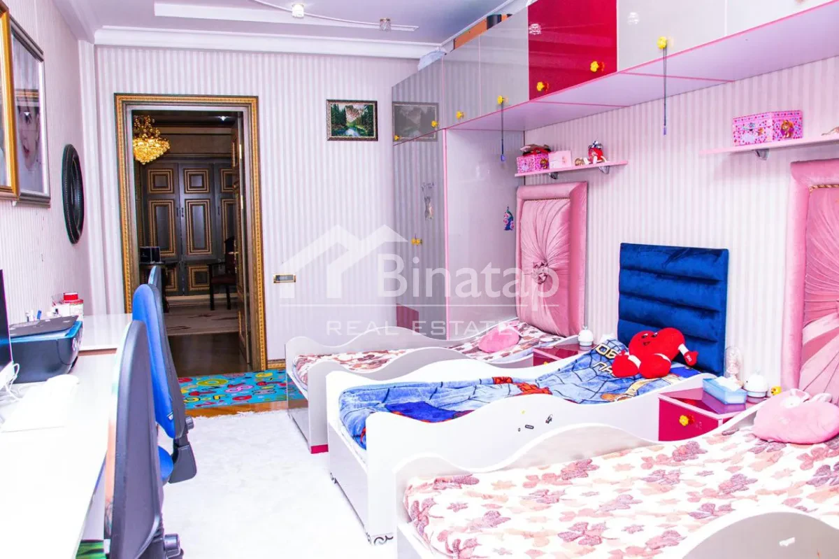 İcarəyə verilir 4 otaqlı yeni tikili 205 m², Nərimanov r. — şəkil 5