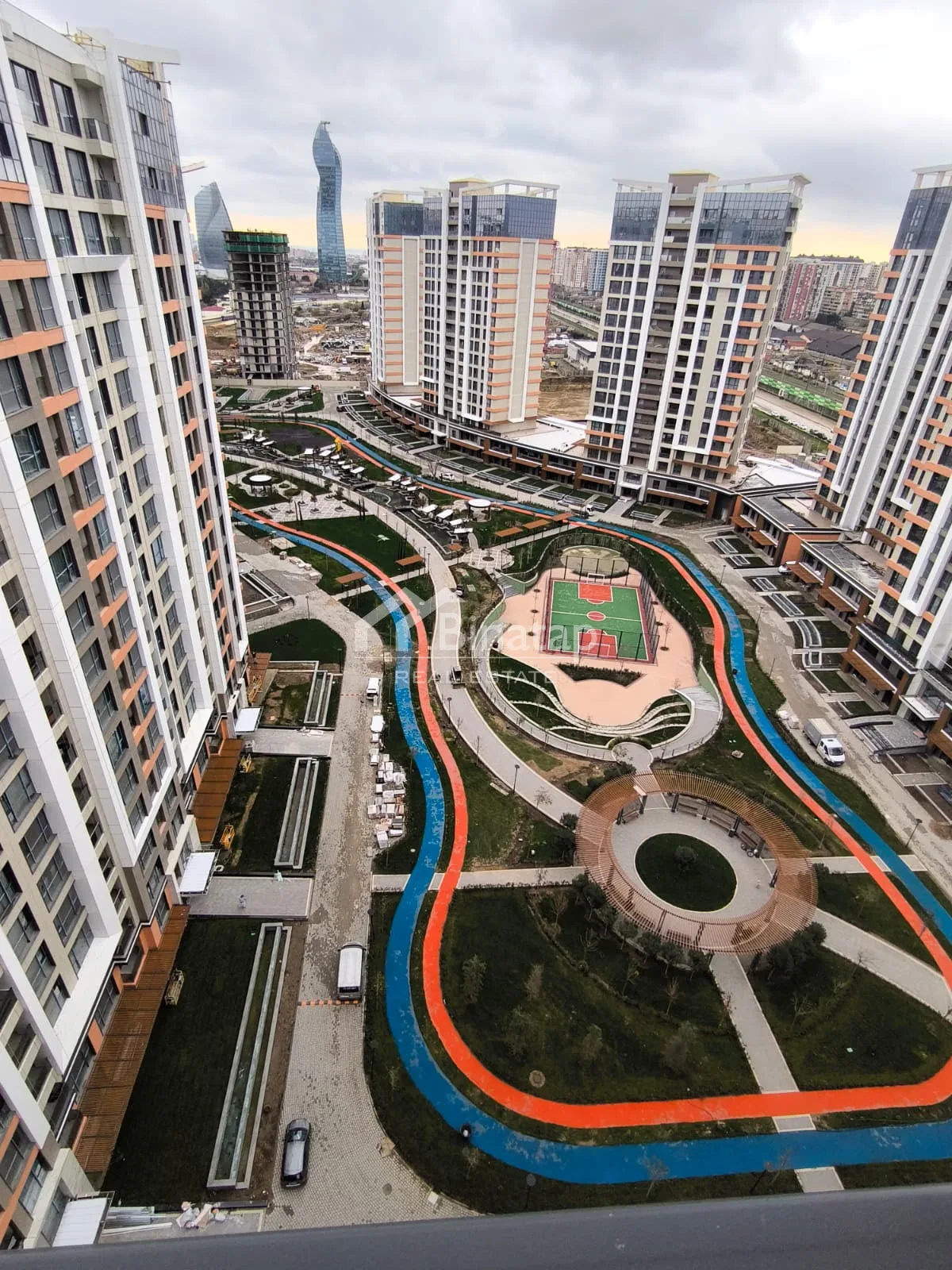 Satılır 3 otaqlı yeni tikili 69 m², Bakmil m. — şəkil 10