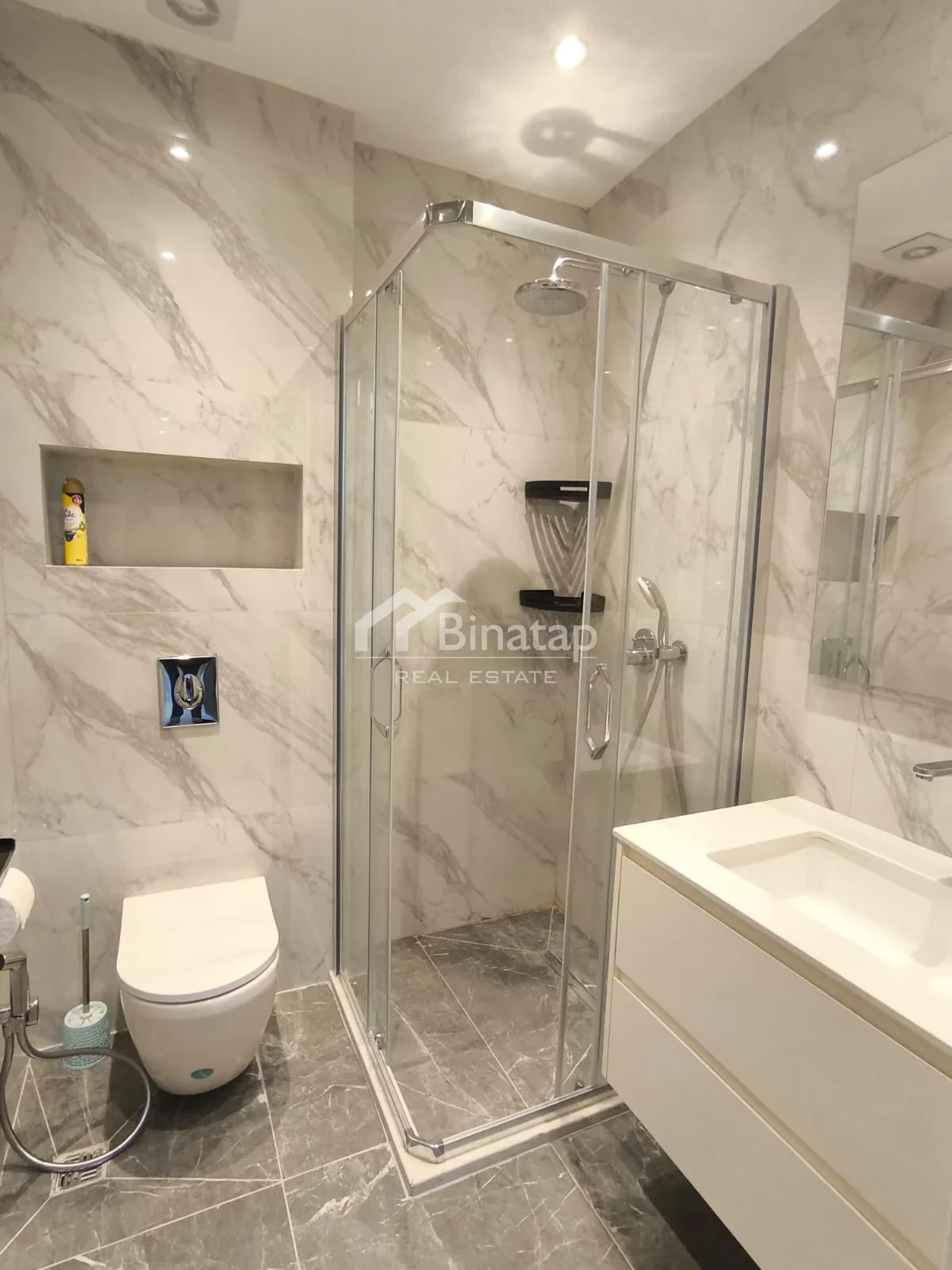 Satılır 3 otaqlı yeni tikili 69 m², Bakmil m. — şəkil 11