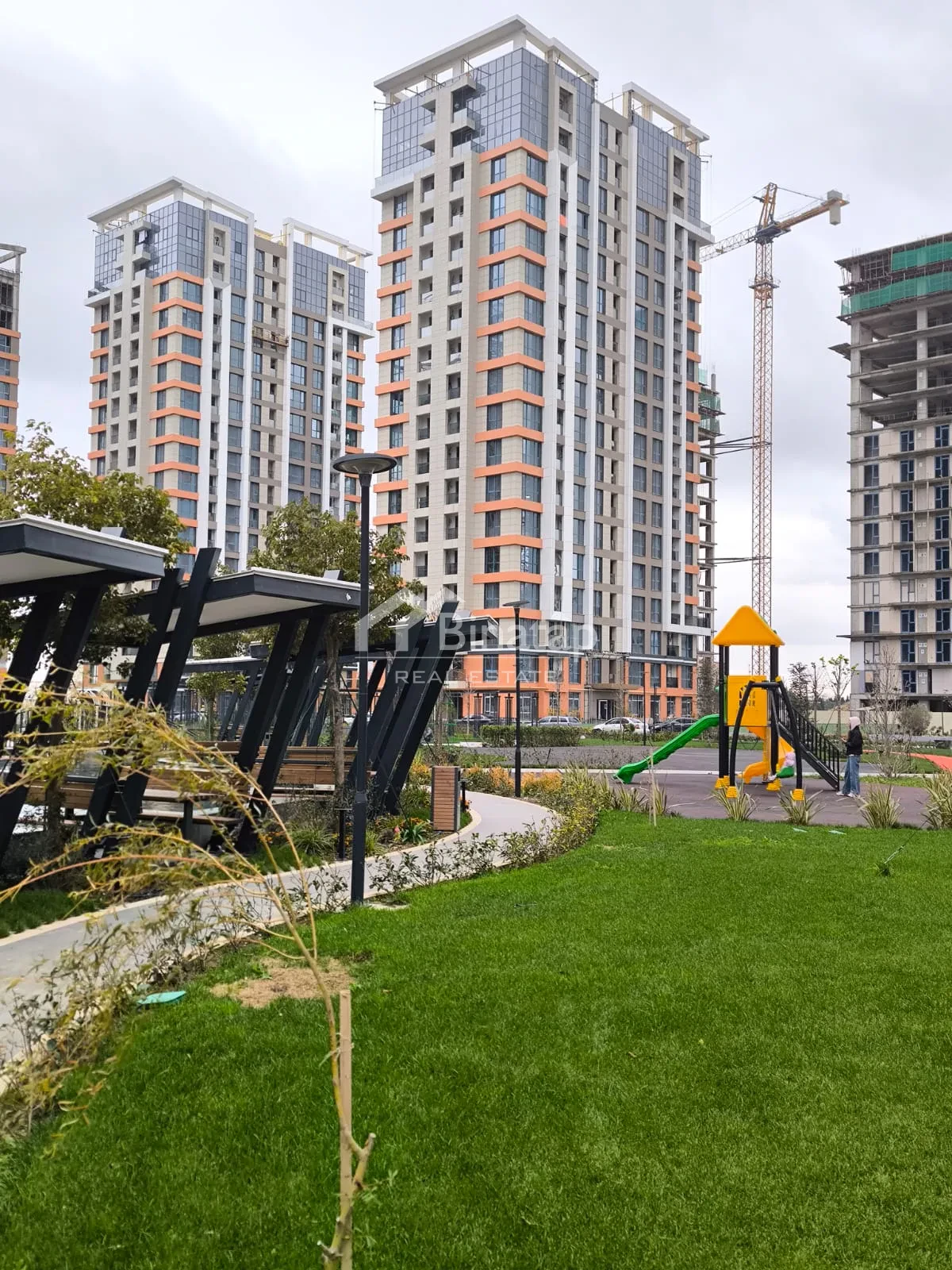 Satılır 3 otaqlı yeni tikili 69 m², Bakmil m. — şəkil 17
