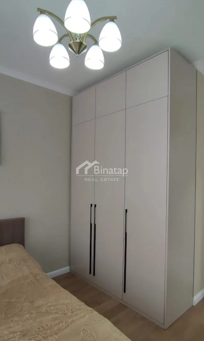 İcarəyə verilir 3 otaqlı yeni tikili 85 m², İnşaatçılar m. — şəkil 12