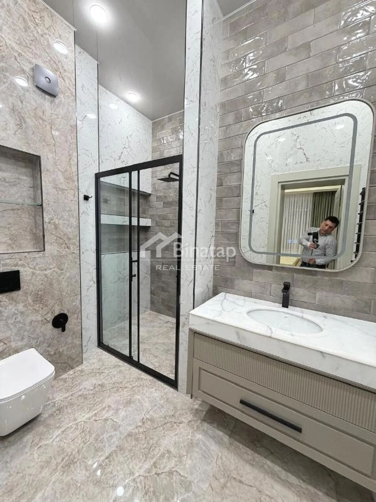 Satılır 4 otaqlı yeni tikili 160 m², Nizami m. — şəkil 19