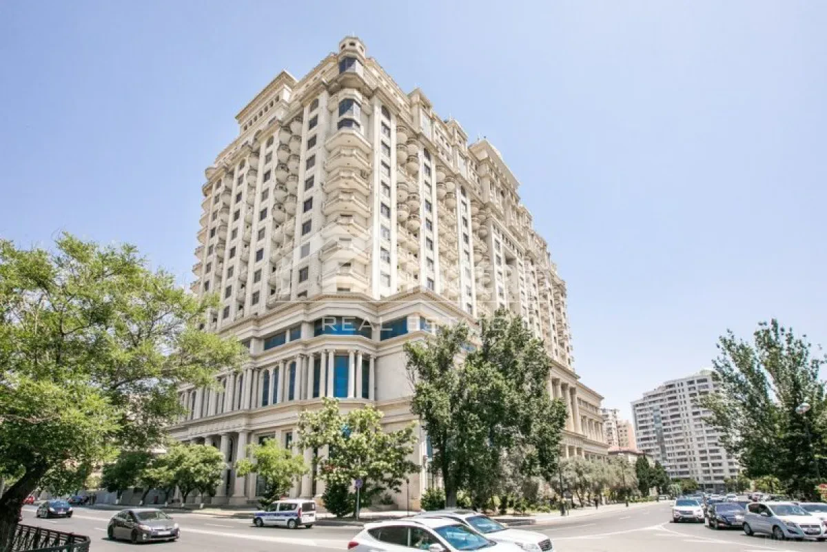 Satılır 2 otaqlı yeni tikili 92.2 m², Elmlər Akademiyası m. — şəkil 2