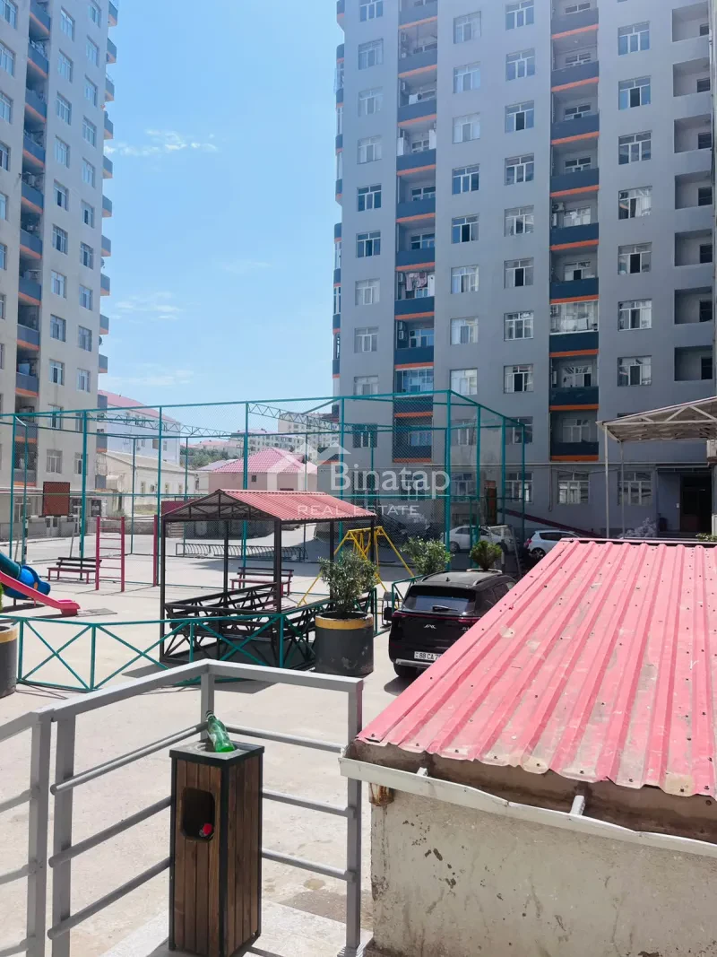 Satılır 3 otaqlı yeni tikili 100 m², Avtovağzal m. — şəkil 14