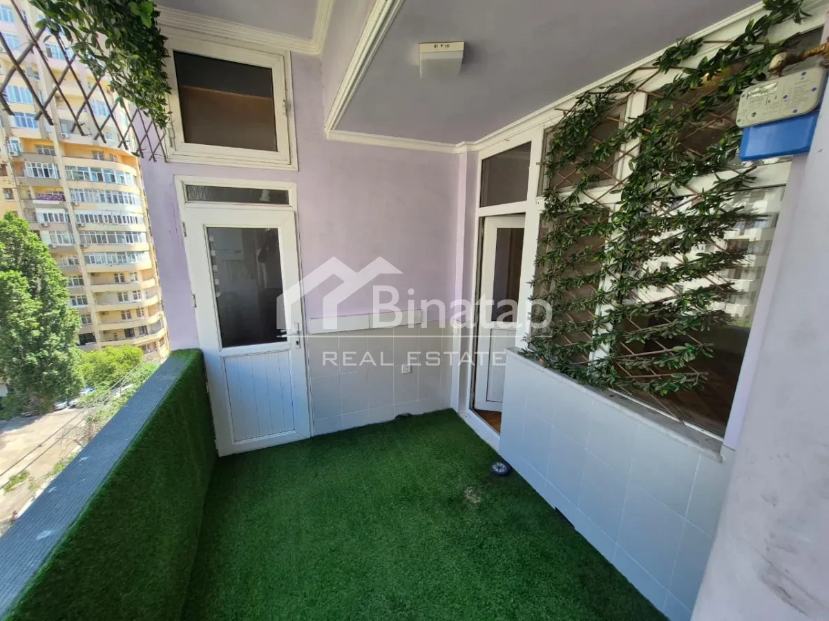 İcarəyə verilir 4 otaqlı yeni tikili 141 m², Nizami m. — şəkil 14