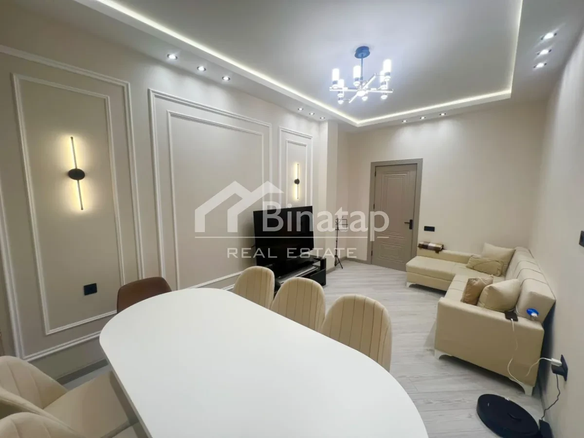 Satılır 2 otaqlı yeni tikili 72 m², İnşaatçılar m. — şəkil 11