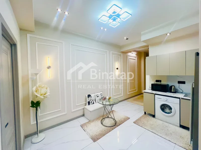 Satılır 2 otaqlı yeni tikili 72 m², İnşaatçılar m. — şəkil 17