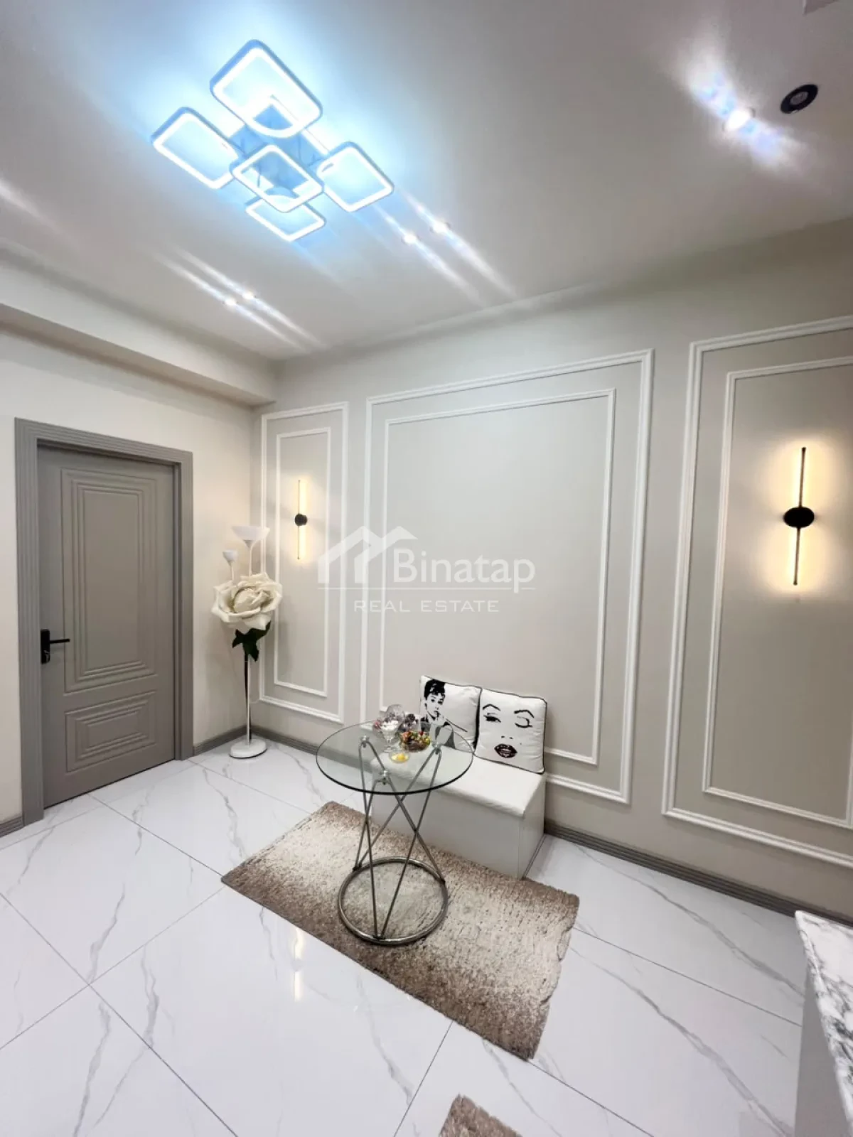 Satılır 2 otaqlı yeni tikili 72 m², İnşaatçılar m. — şəkil 18