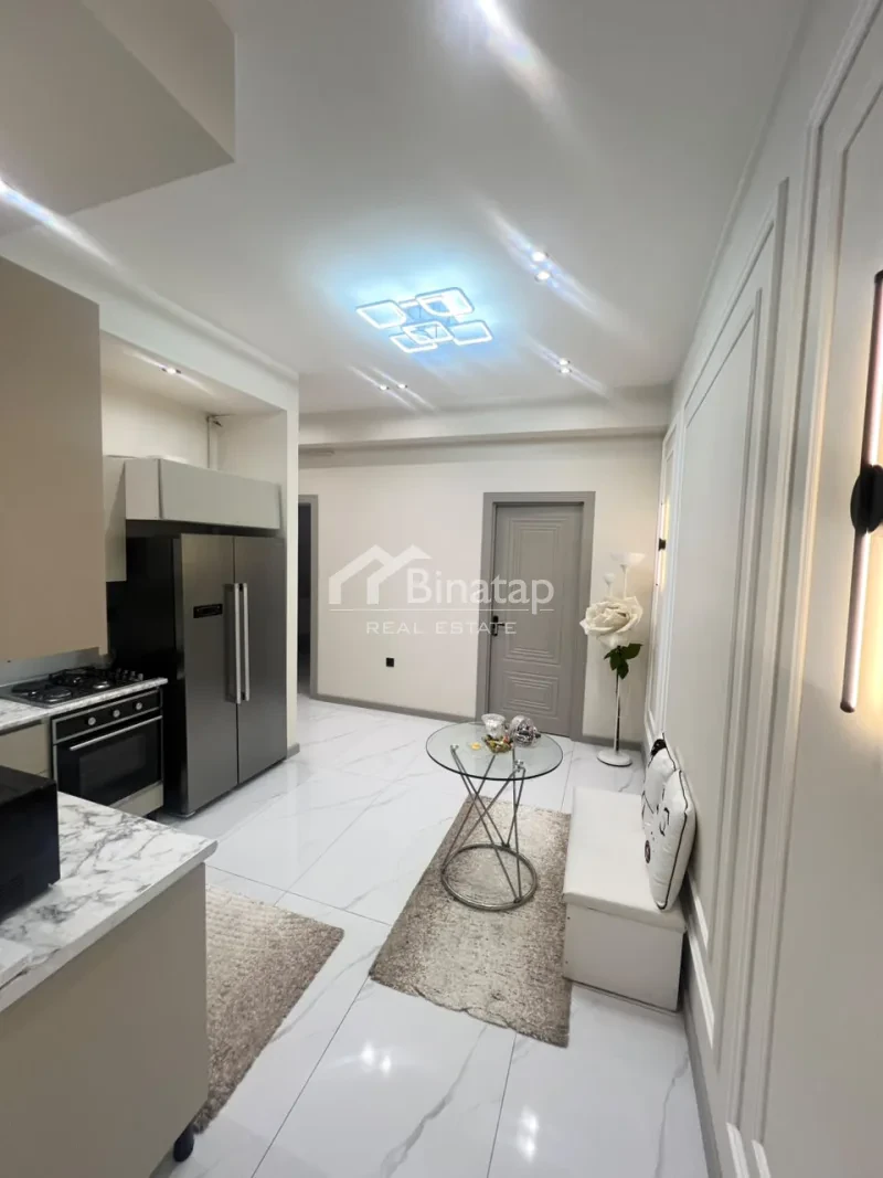 Satılır 2 otaqlı yeni tikili 72 m², İnşaatçılar m. — şəkil 19