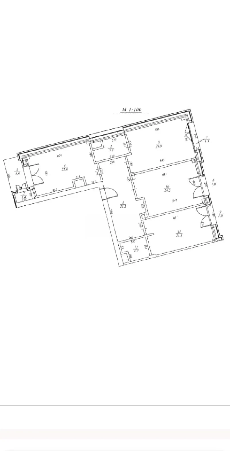 Satılır 3 otaqlı yeni tikili 137 m², Xətai m. — şəkil 17