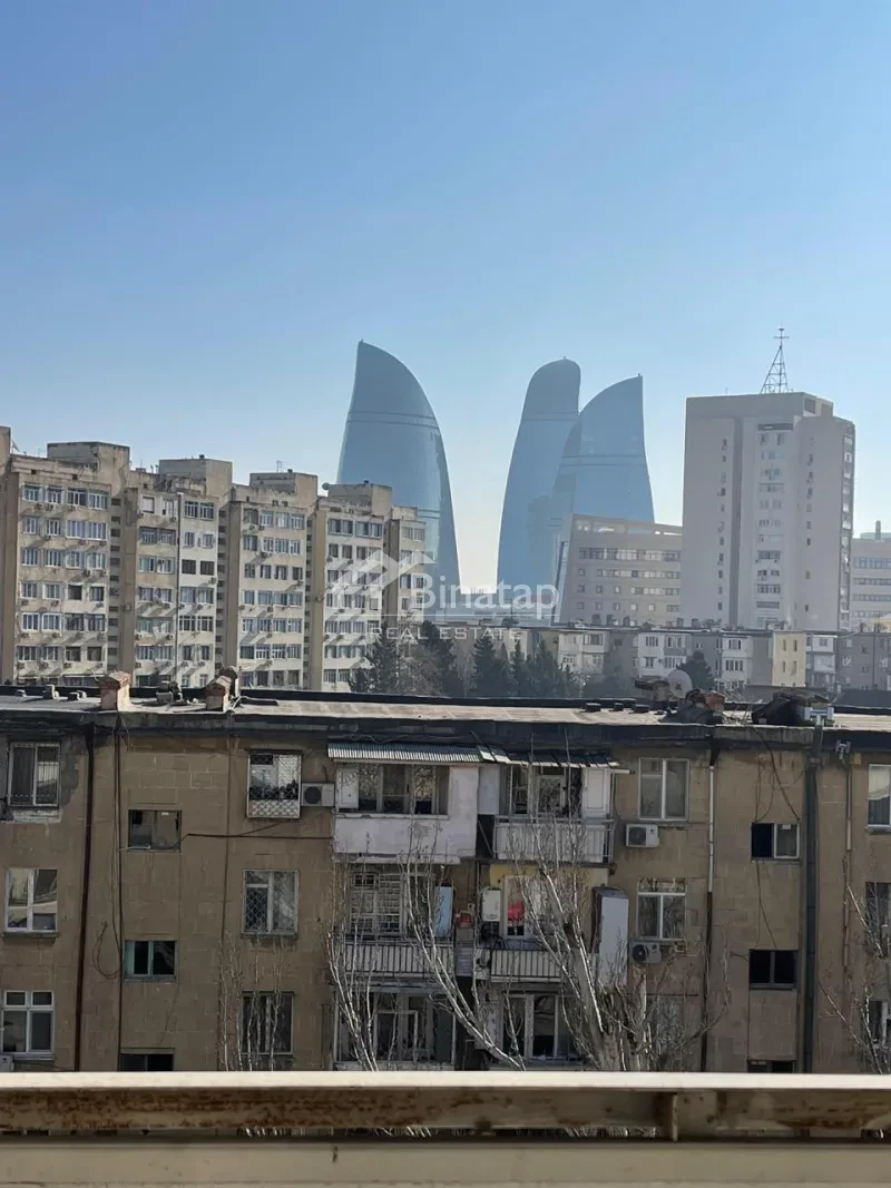İcarəyə verilir 2 otaqlı köhnə tikili 65 m², Elmlər Akademiyası m. — şəkil 13
