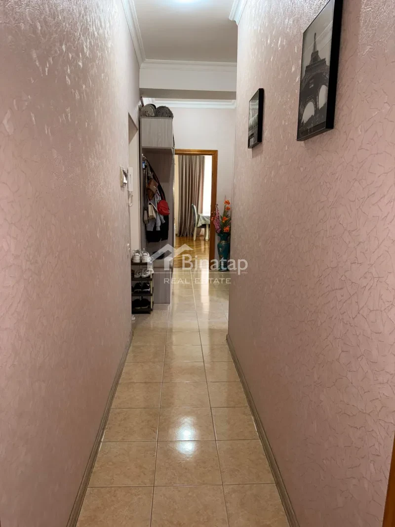 Satılır 2 otaqlı yeni tikili 65 m², İnşaatçılar m. — şəkil 8