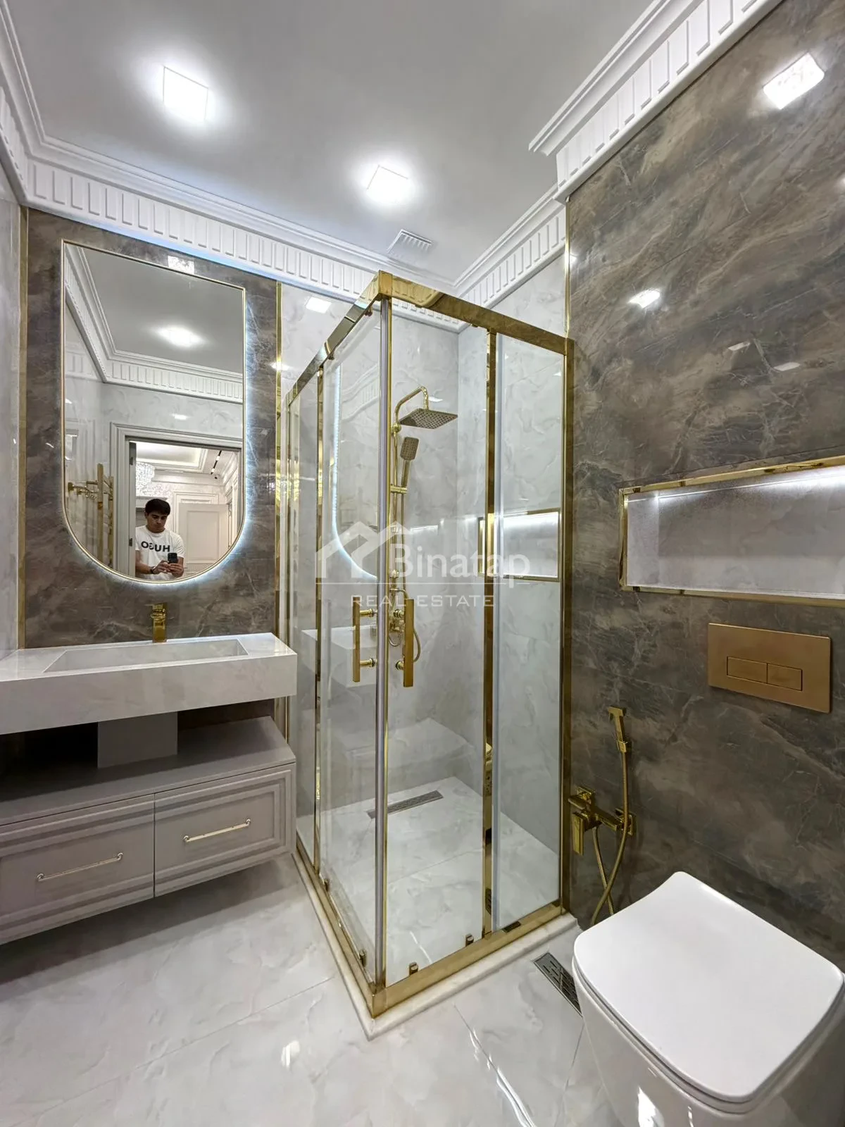 Satılır 4 otaqlı yeni tikili 233 m², 28 May m. — şəkil 12