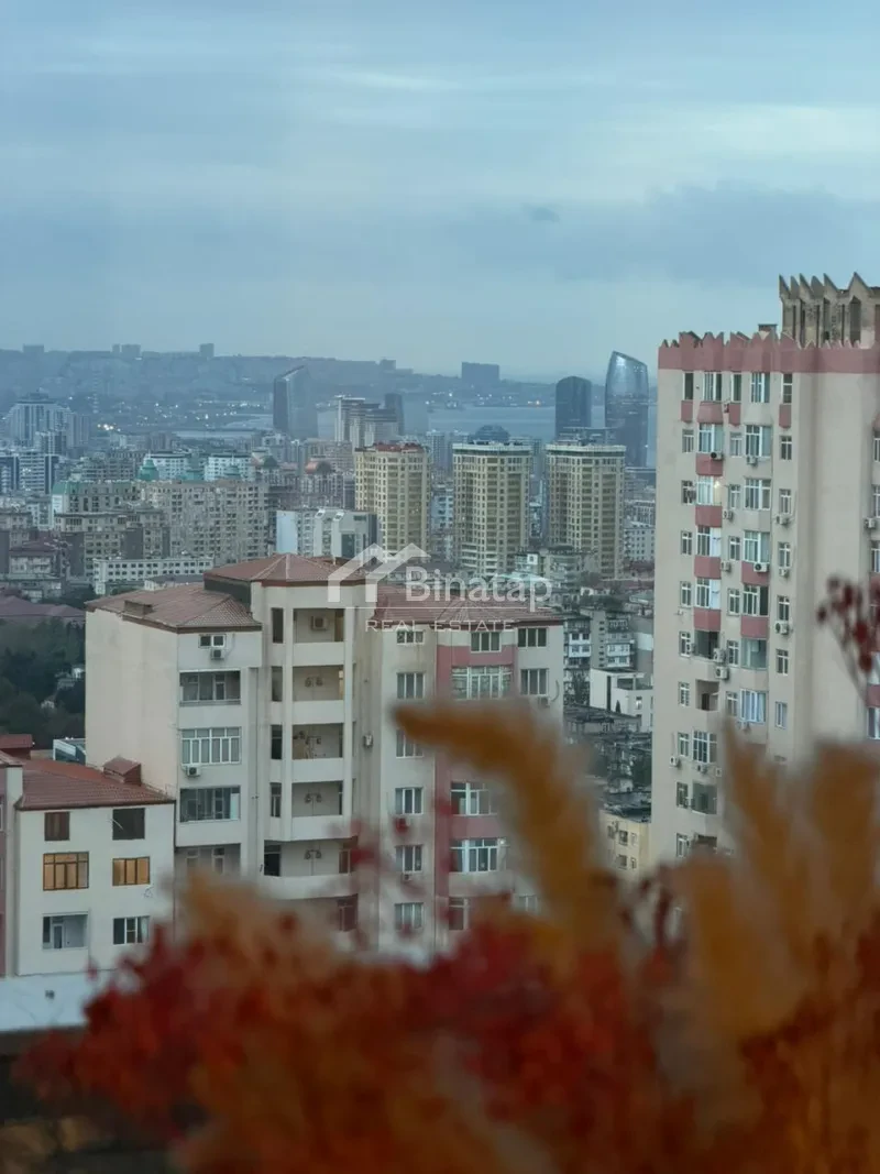 Satılır 3 otaqlı yeni tikili 90 m², İnşaatçılar m. — şəkil 12