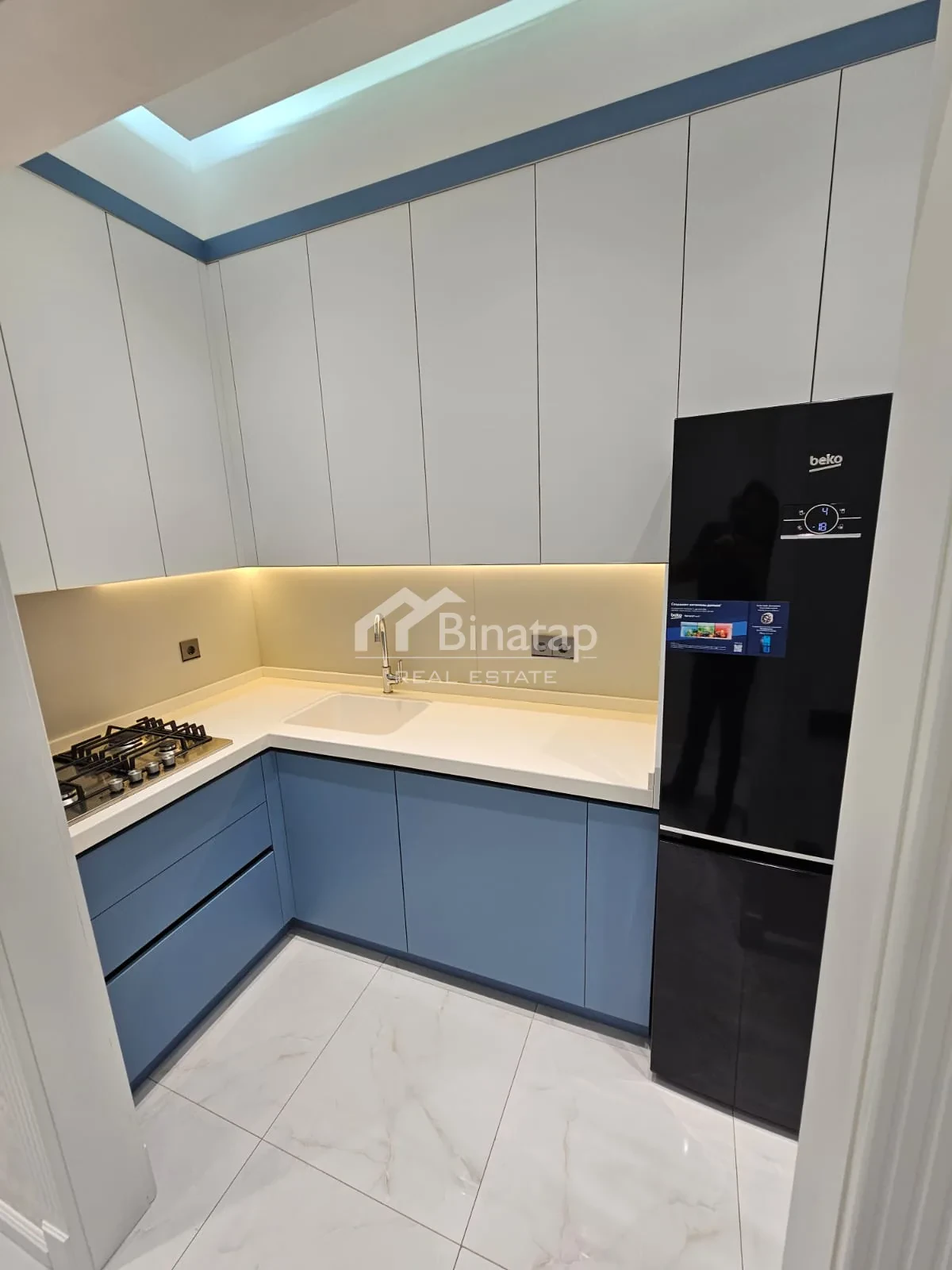 Satılır 2 otaqlı yeni tikili 46 m², Koroğlu m. — şəkil 12