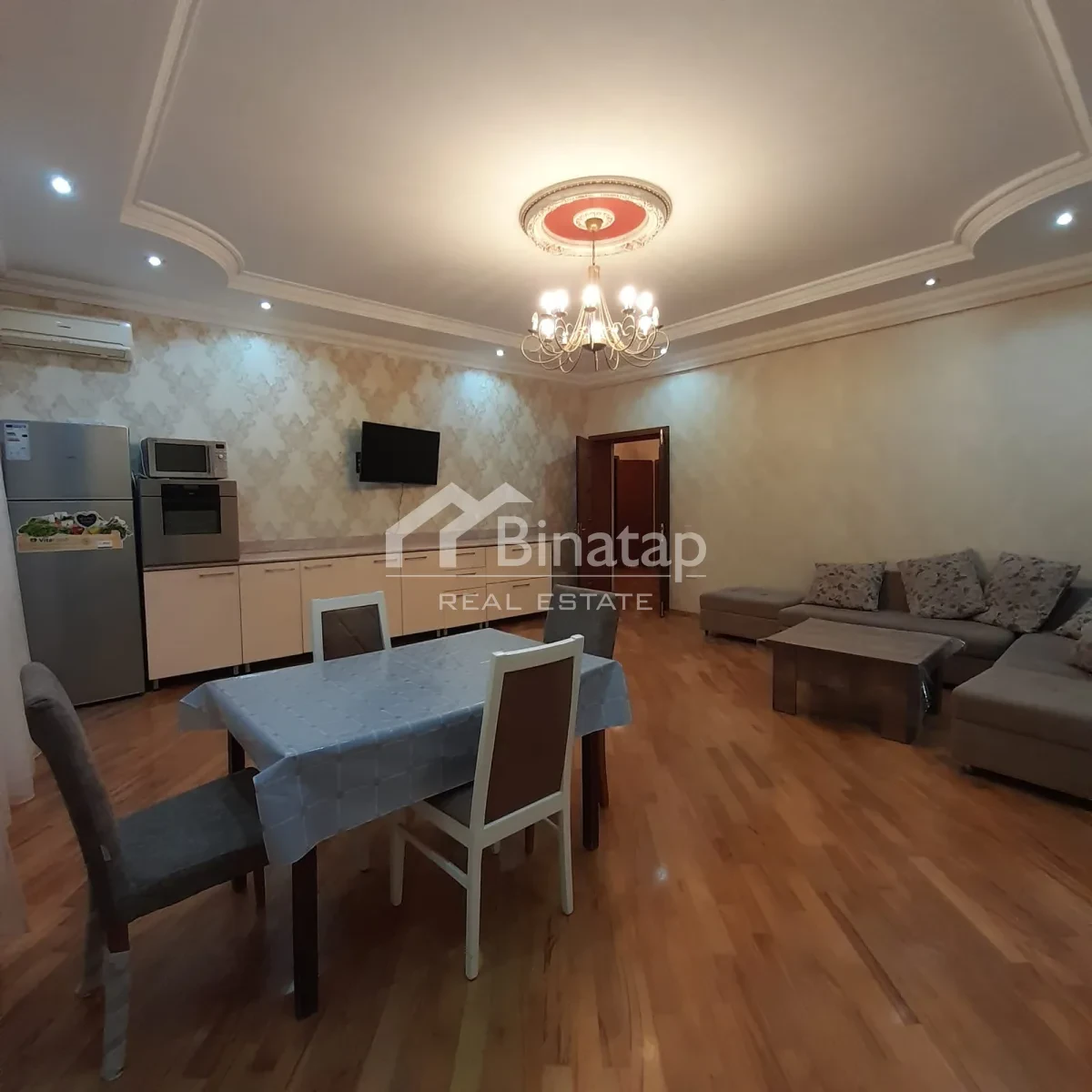 İcarəyə verilir 3 otaqlı yeni tikili 100 m², İnşaatçılar m. — şəkil 2