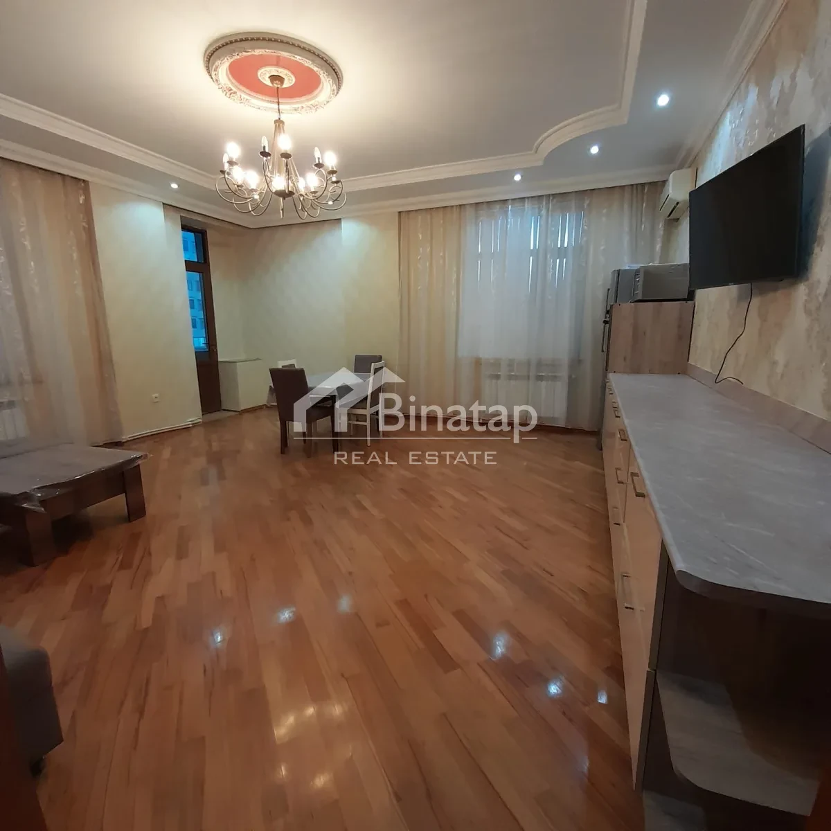 İcarəyə verilir 3 otaqlı yeni tikili 100 m², İnşaatçılar m. — şəkil 3