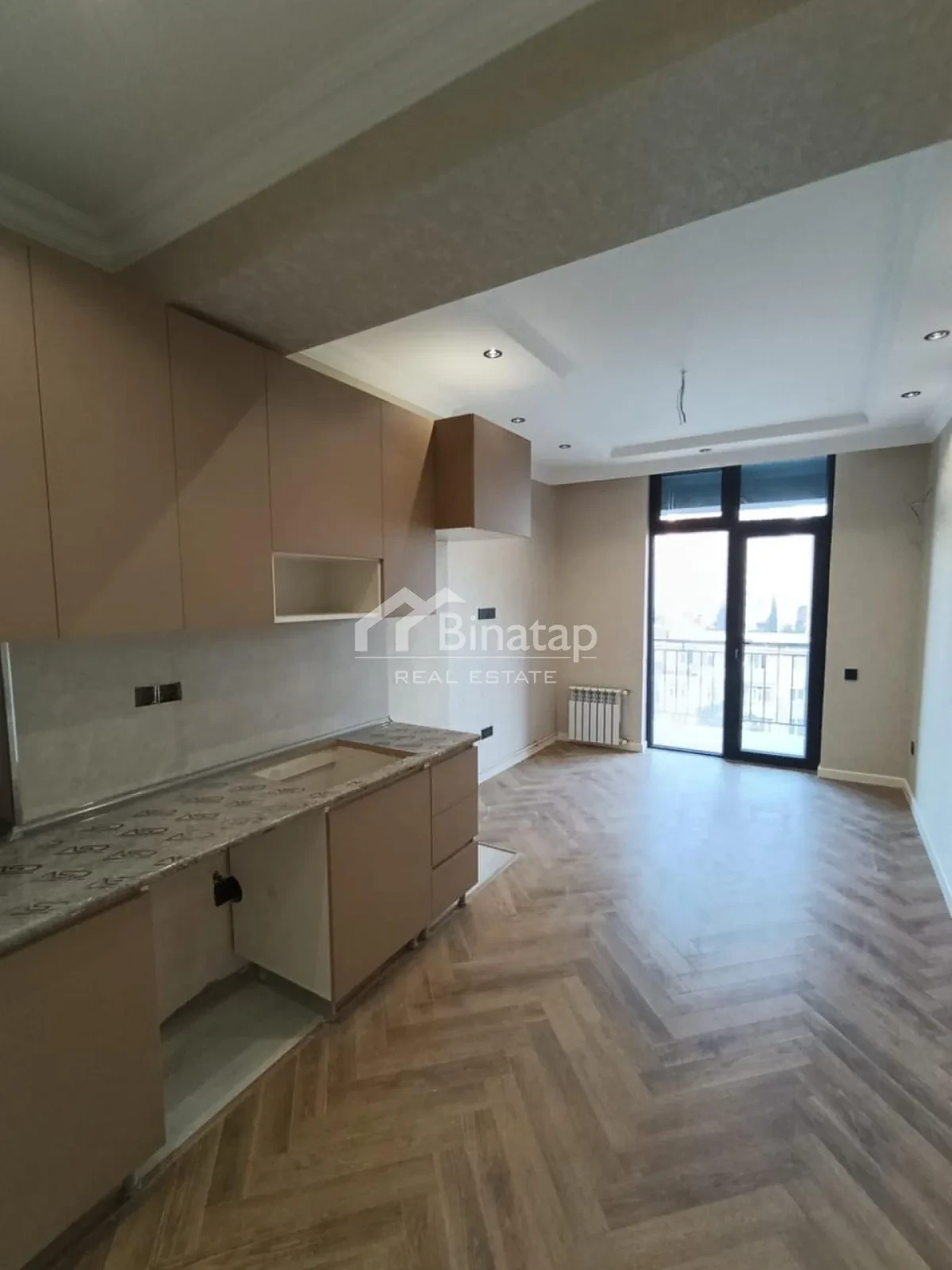 Satılır 2 otaqlı yeni tikili 58 m², İnşaatçılar m. — şəkil 10