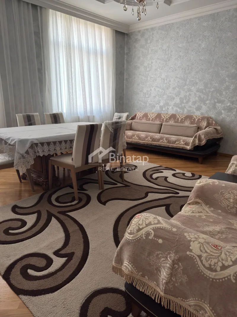 İcarəyə verilir 3 otaqlı yeni tikili 90 m², Nizami m. — şəkil 2