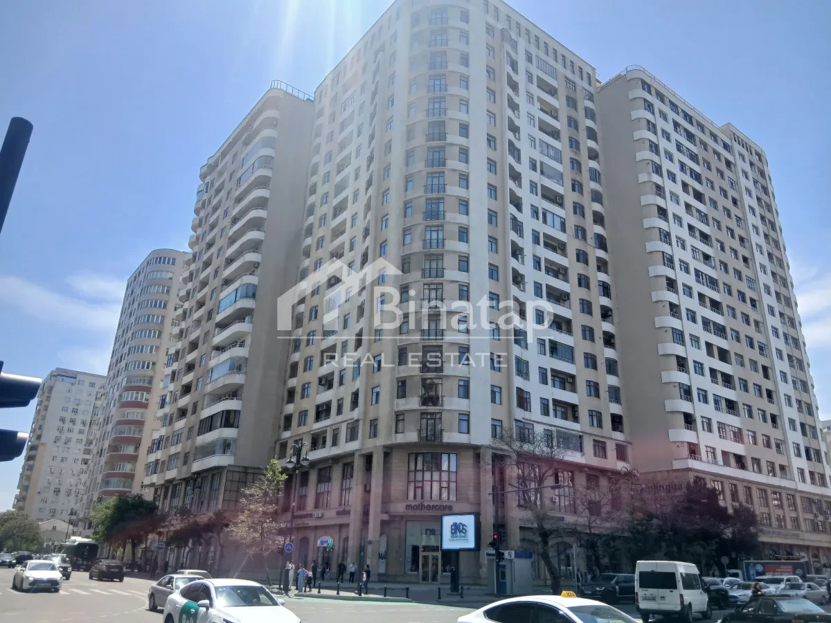 Satılır 2 otaqlı yeni tikili 94 m², Elmlər Akademiyası m. — şəkil 1