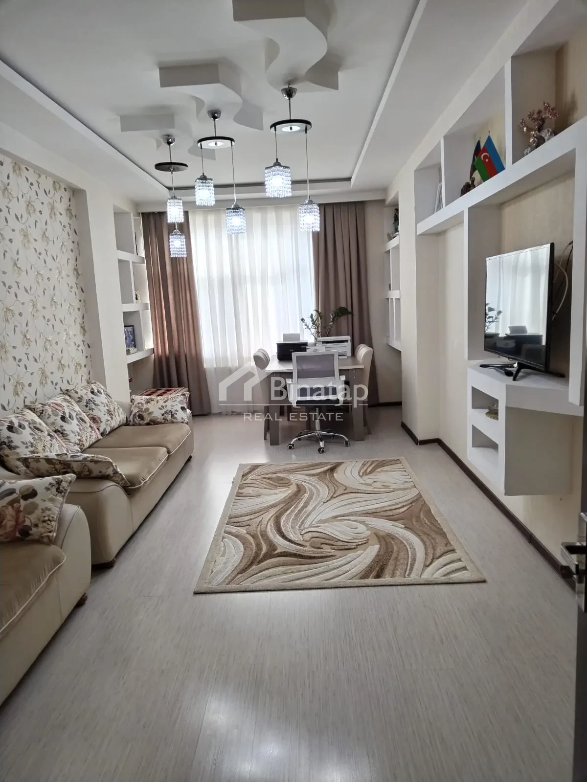Satılır 3 otaqlı yeni tikili 98 m², Əhmədli m. — şəkil 1