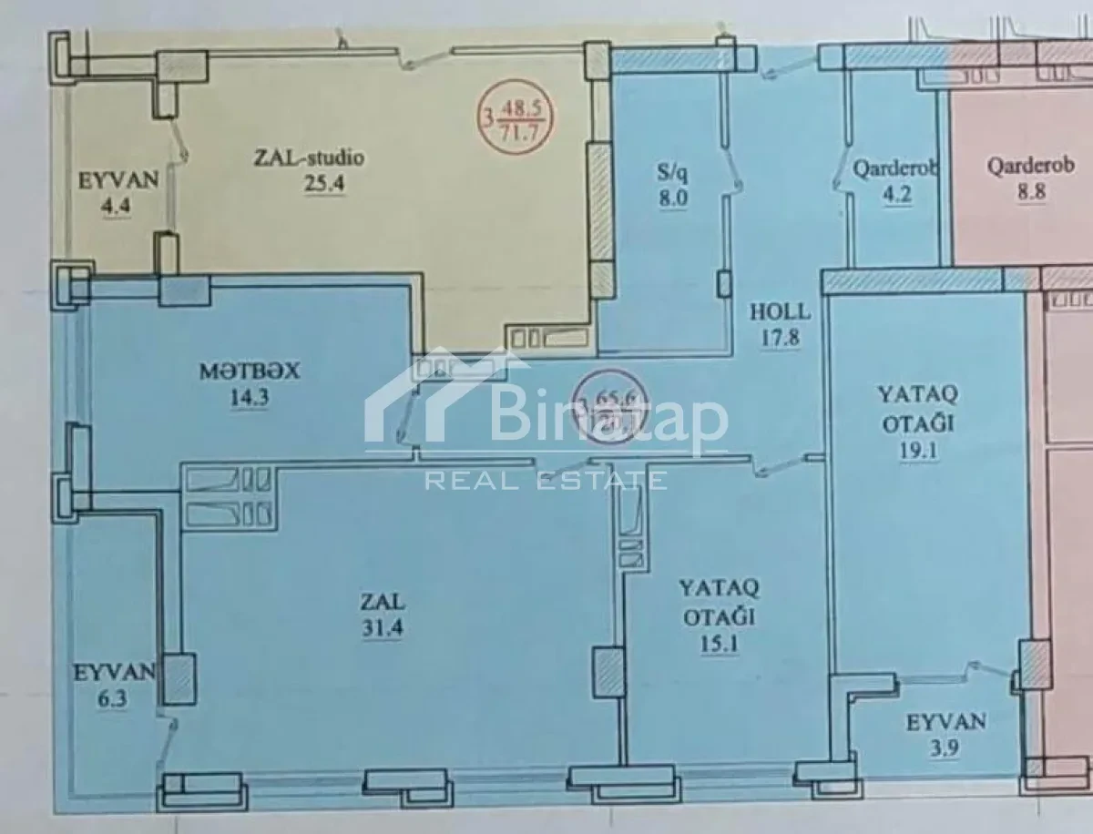 Продаётся 3-комн. новостройка 125 м², м. 28 Мая — фото 14