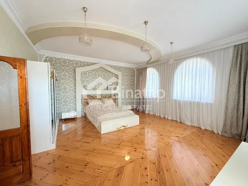 Satılır 7 otaqlı həyət evi / bağ evi 400 m², Bakıxanov qəs. — şəkil 7
