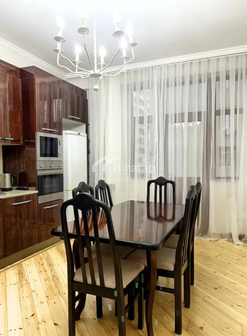 İcarəyə verilir 2 otaqlı yeni tikili 110 m², Xətai m. — şəkil 11