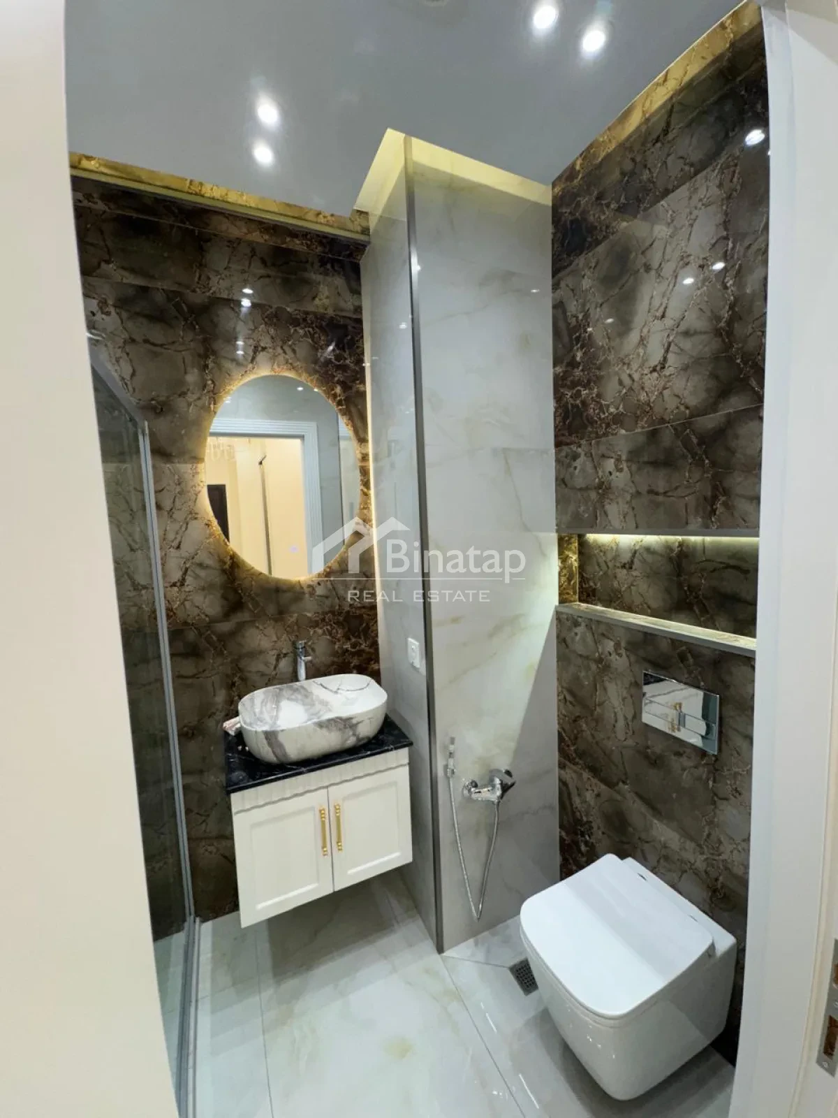 Satılır 3 otaqlı yeni tikili 99 m², Gənclik m. — şəkil 14