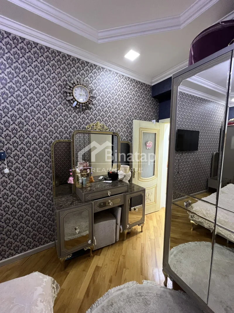 Satılır 2 otaqlı yeni tikili 62 m², İnşaatçılar m. — şəkil 9