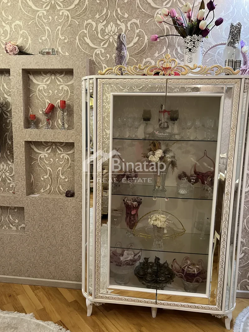 Satılır 2 otaqlı yeni tikili 62 m², İnşaatçılar m. — şəkil 13