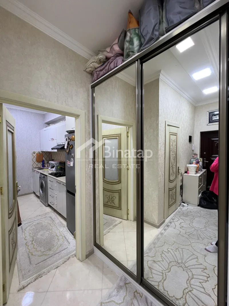 Satılır 2 otaqlı yeni tikili 62 m², İnşaatçılar m. — şəkil 14