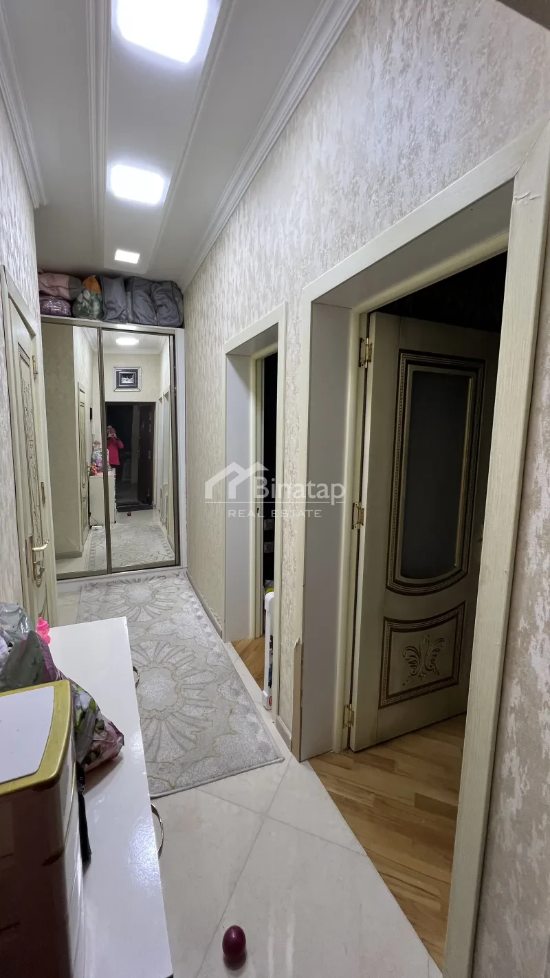 Satılır 2 otaqlı yeni tikili 62 m², İnşaatçılar m. — şəkil 18