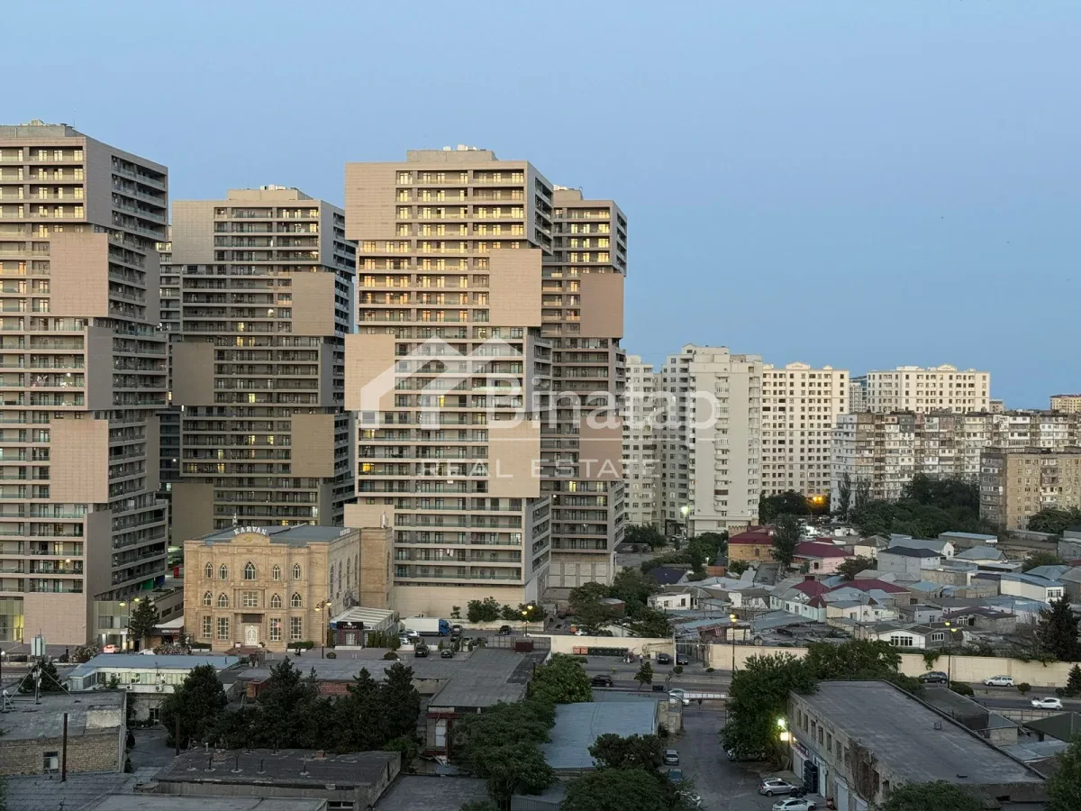 Satılır 2 otaqlı yeni tikili 54 m², Yasamal r. — şəkil 14