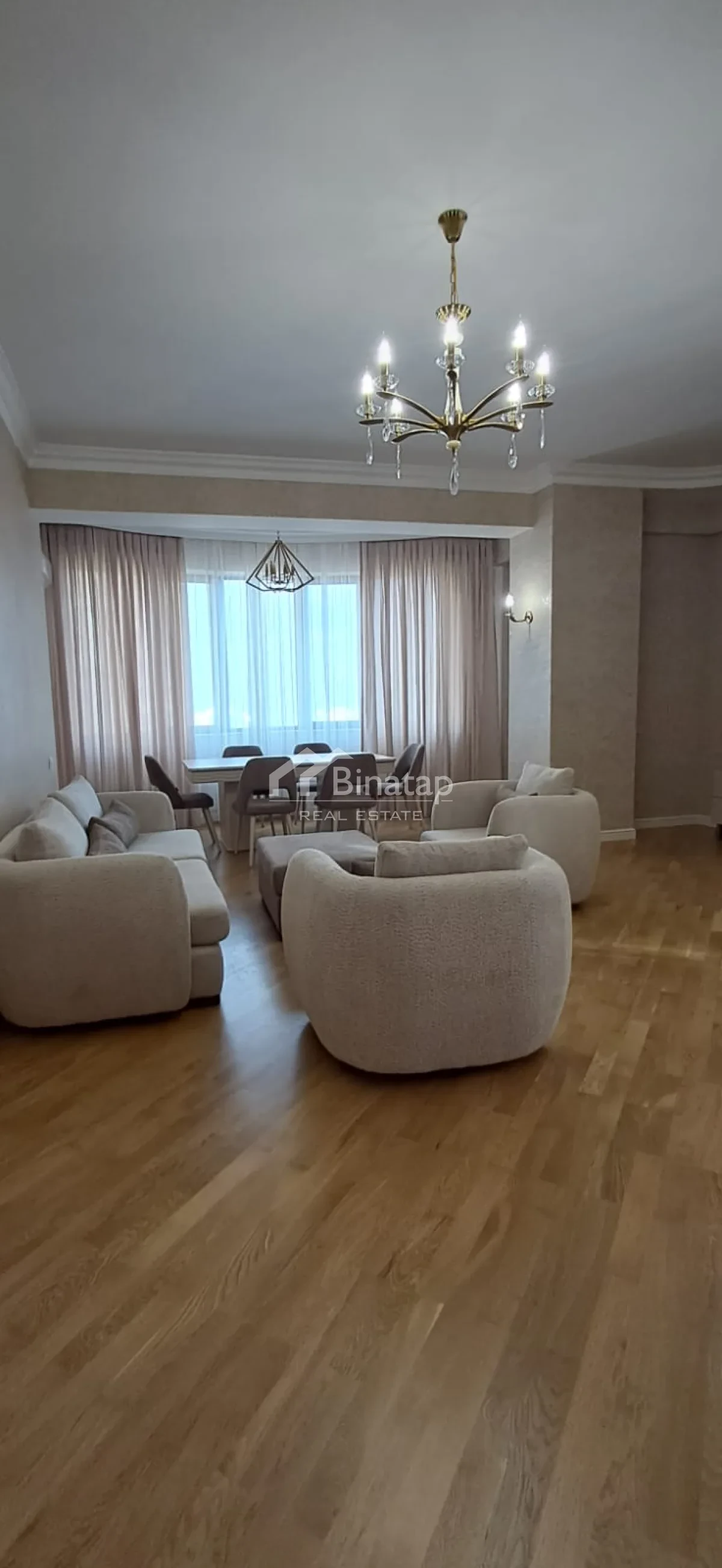 İcarəyə verilir 3 otaqlı yeni tikili 140 m², Nizami m. — şəkil 2