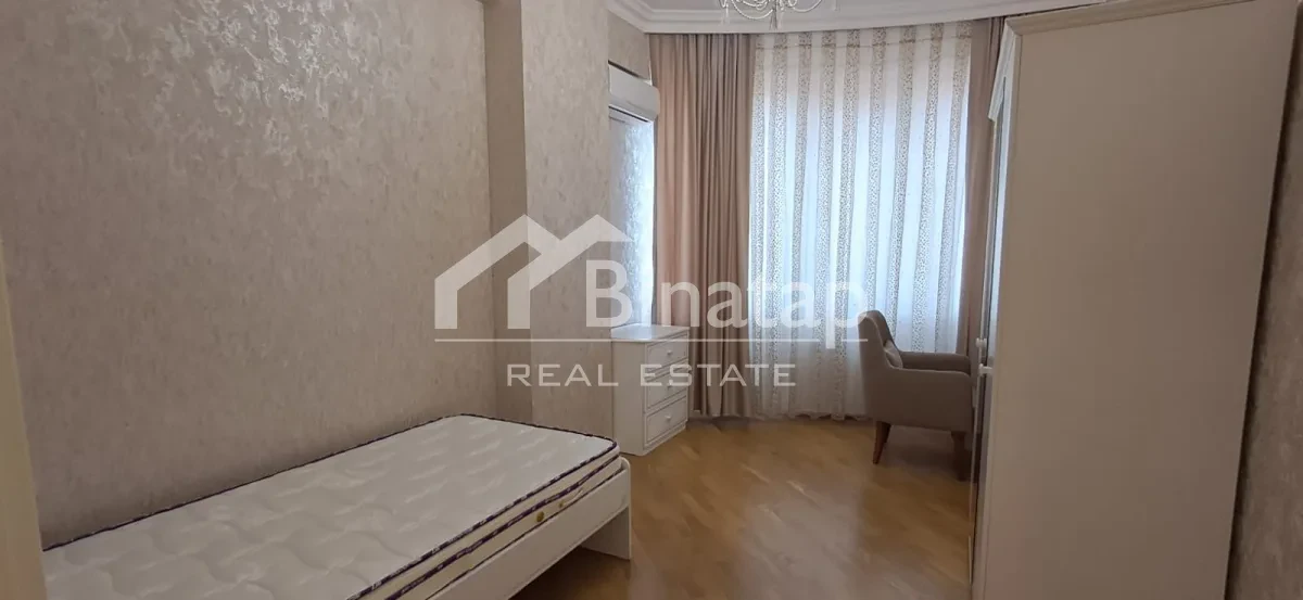 İcarəyə verilir 3 otaqlı yeni tikili 140 m², Nizami m. — şəkil 8