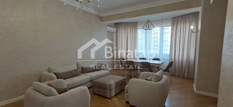 İcarəyə verilir 3 otaqlı yeni tikili 140 m², Nizami m.