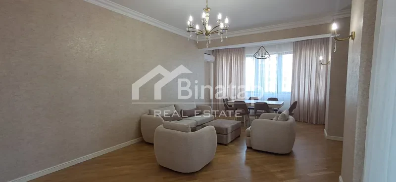 İcarəyə verilir 3 otaqlı yeni tikili 140 m², Nizami m. — şəkil 4