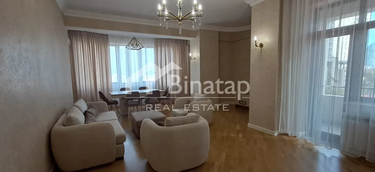 İcarəyə verilir 3 otaqlı yeni tikili 140 m², Nizami m. — şəkil 5