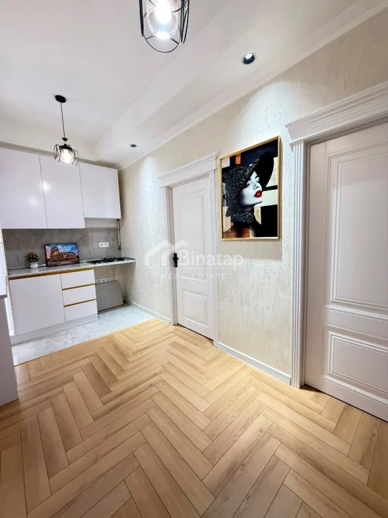 Satılır 2 otaqlı yeni tikili 52 m², İnşaatçılar m. — şəkil 8