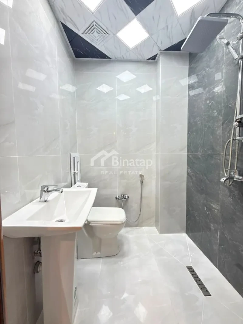 Satılır 2 otaqlı yeni tikili 52 m², İnşaatçılar m. — şəkil 10