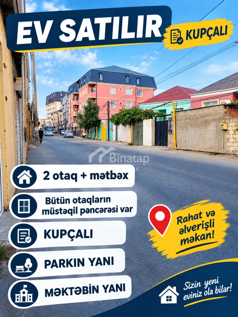 Satılır 2 otaqlı yeni tikili 43.2 m², Xırdalan r.