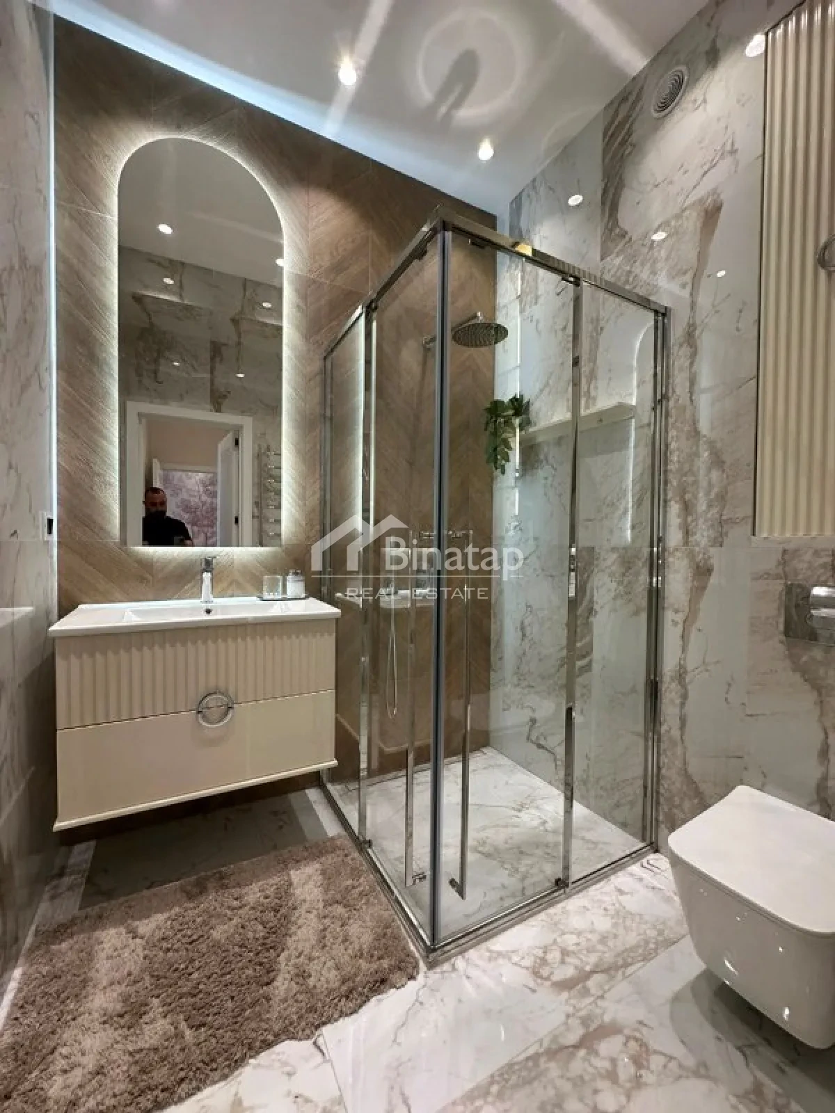 Satılır 2 otaqlı yeni tikili 84 m², Gənclik m. — şəkil 9